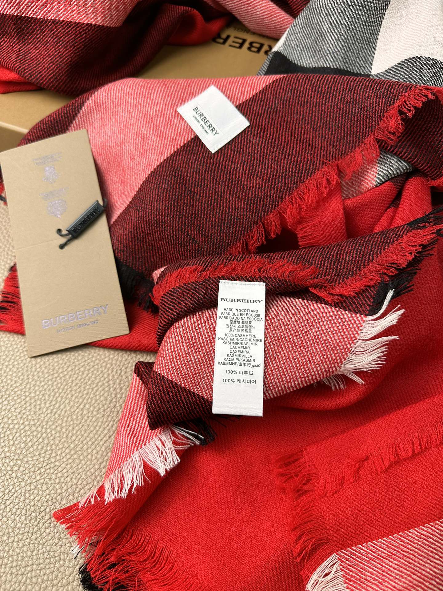 BBR SCARF 200 CM IN CASHMERE 474277