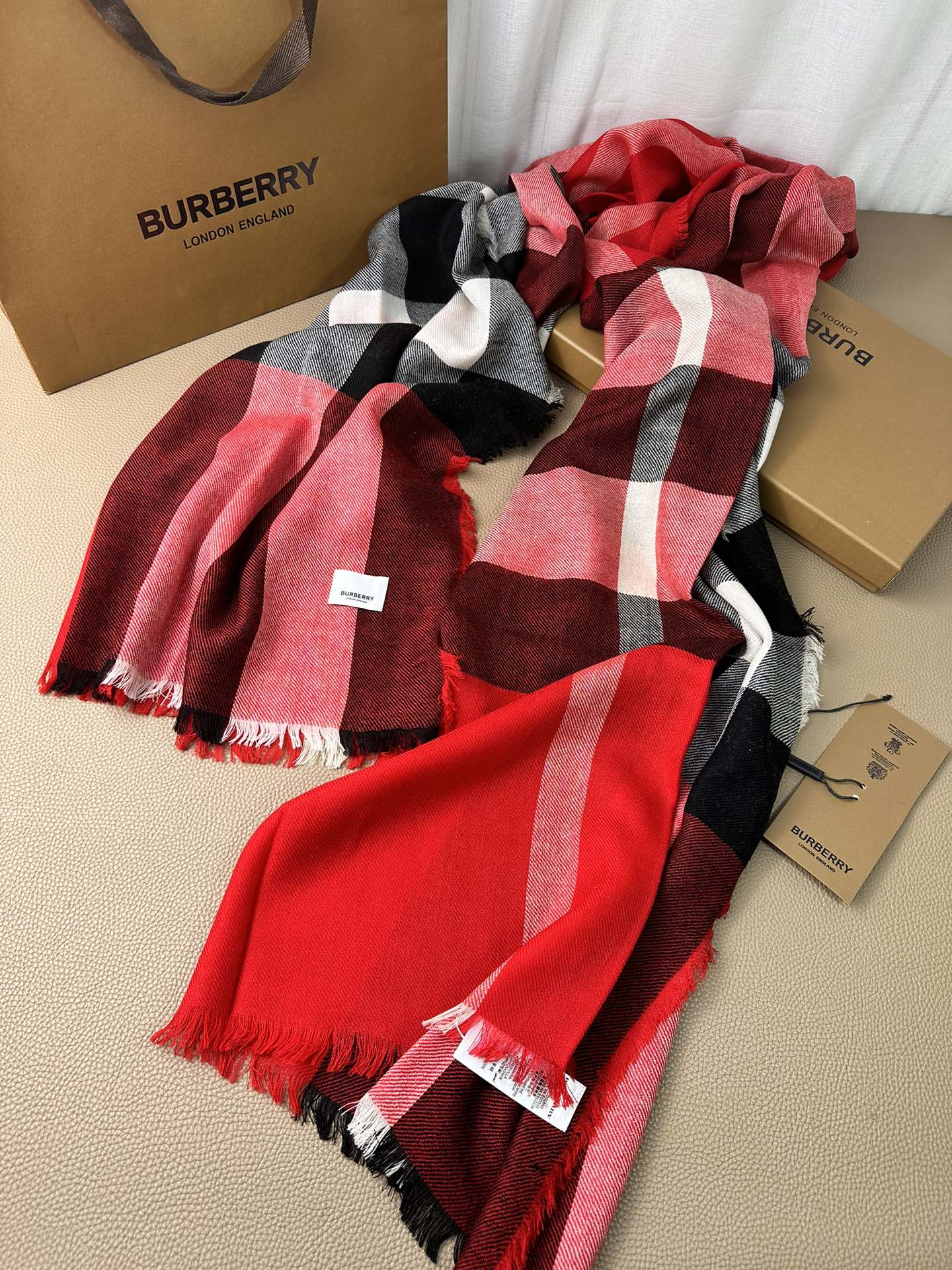 BBR SCARF 200 CM IN CASHMERE 474277