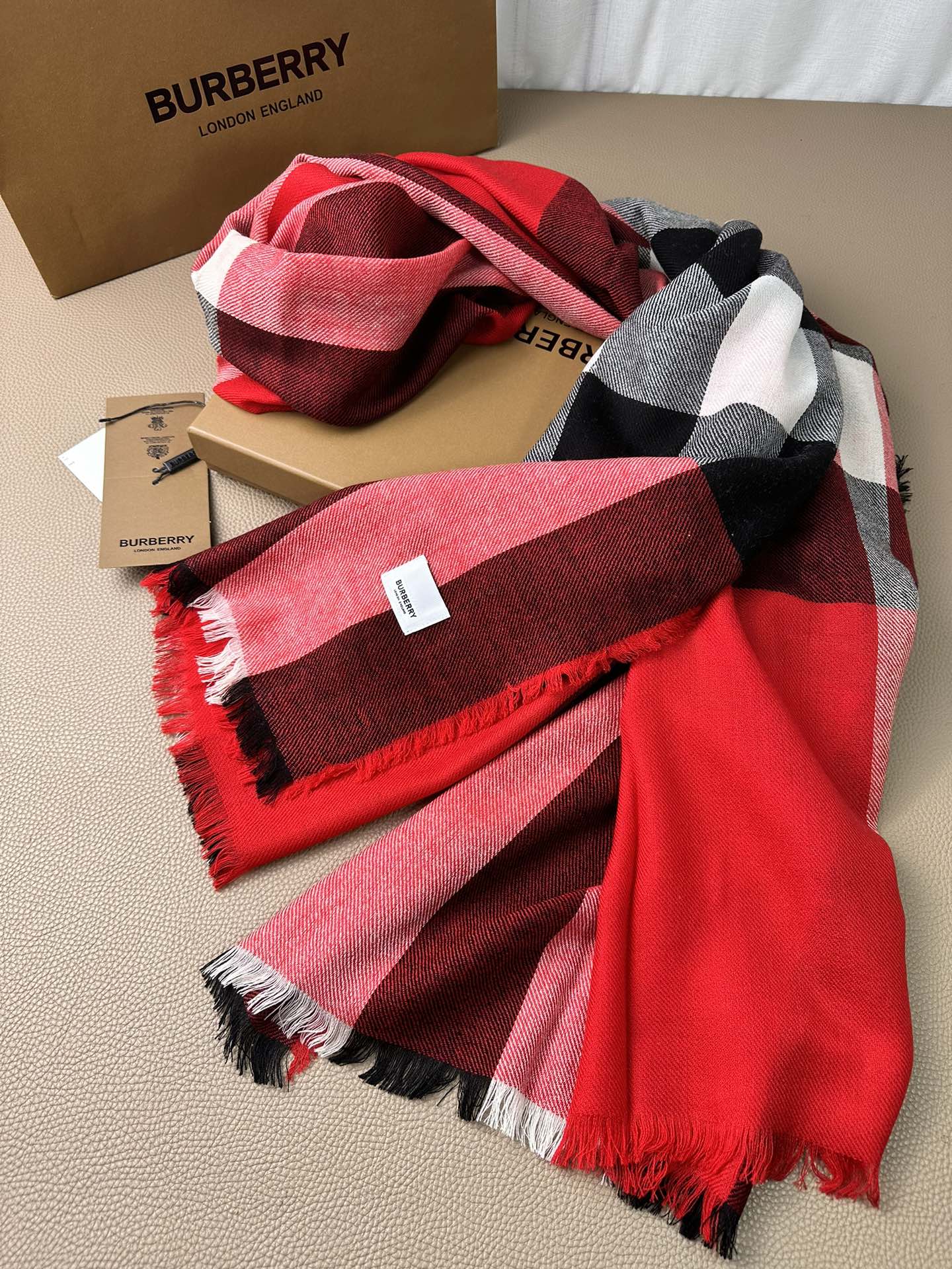 BBR SCARF 200 CM IN CASHMERE 474277