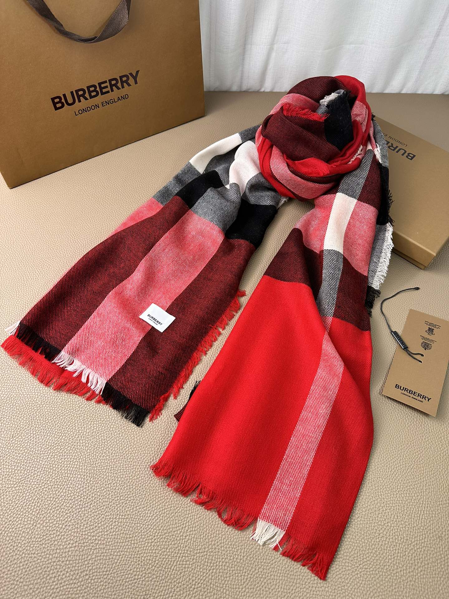 BBR SCARF 200 CM IN CASHMERE 474277