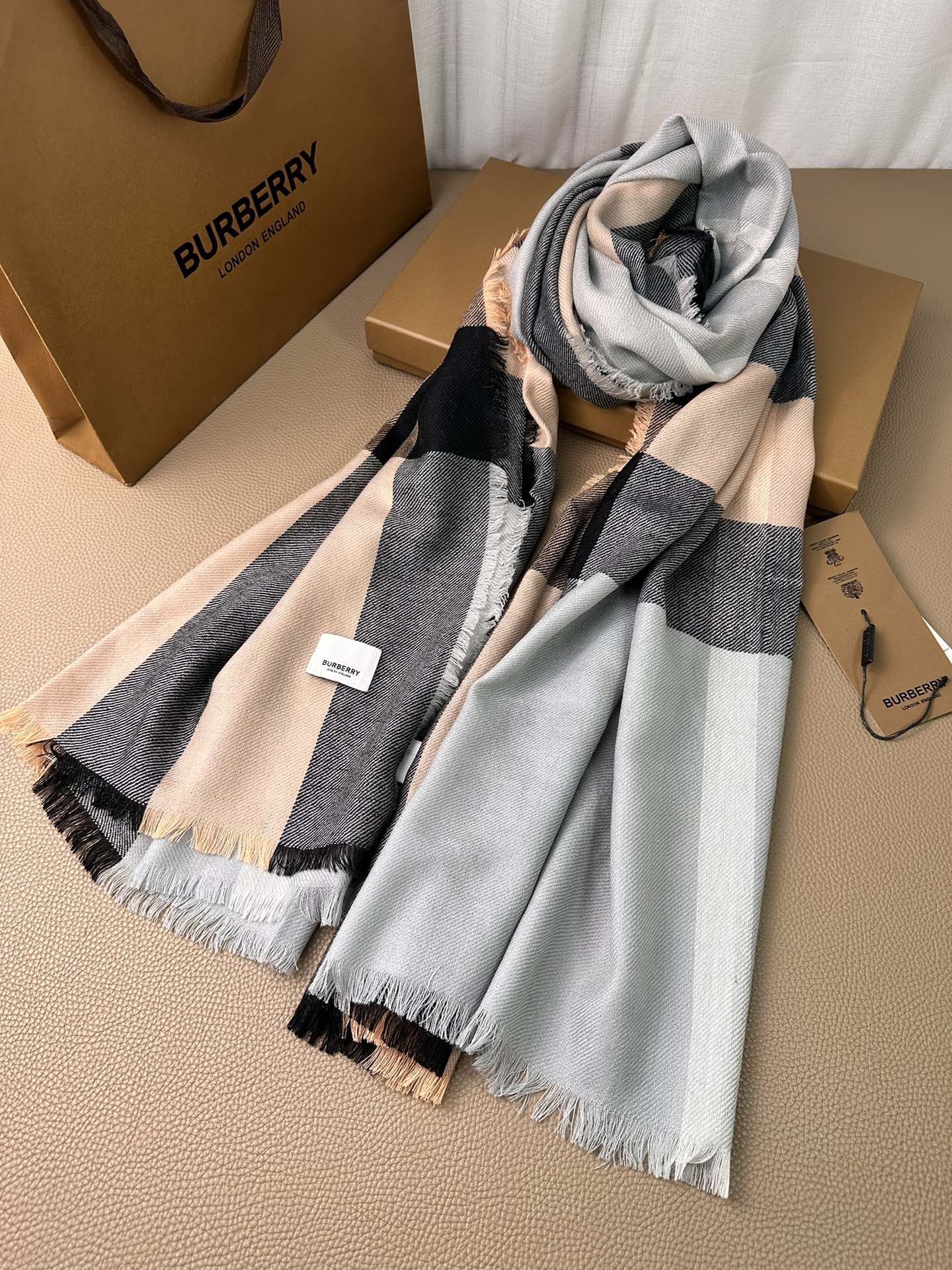 BBR SCARF 200 CM IN CASHMERE 474278